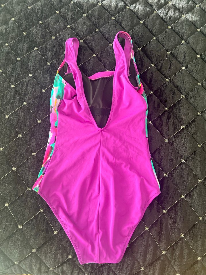 Renkli Desenli Kadın Mayo - Görsel 2