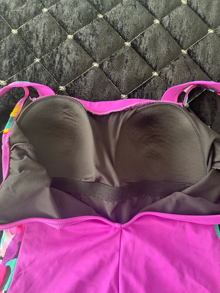 Renkli Desenli Kadın Mayo - Görsel 3