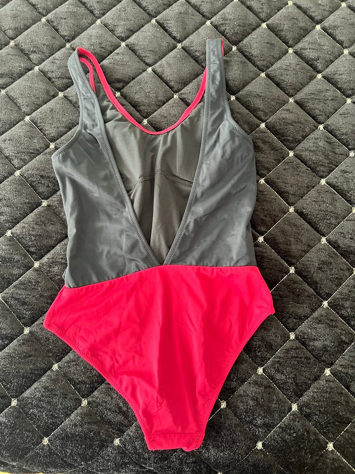 Bordo Kemer Detaylı İnce Askılı Mayo - Görsel 2