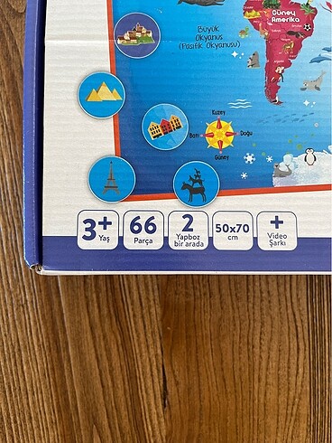Diğer Dünya haritası yapboz, puzzle.