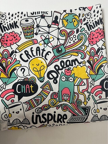Doodle penye kumaş