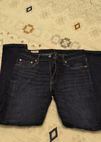Levis Koyu Lacivert Denim Jean