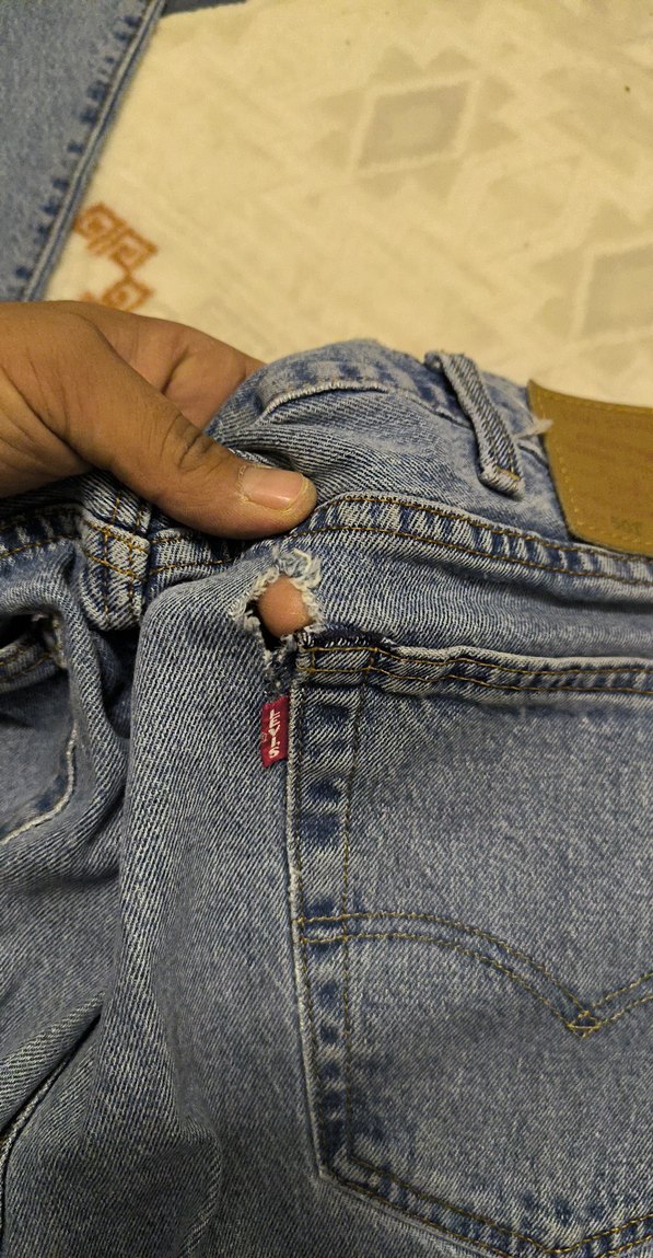 Açık Mavi Yüksek Bel Denim Jean — görsel 4/8