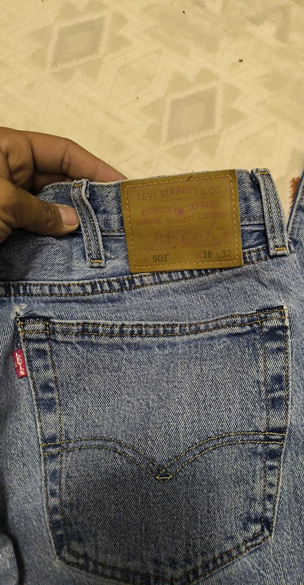 Açık Mavi Yüksek Bel Denim Jean — görsel 5/8