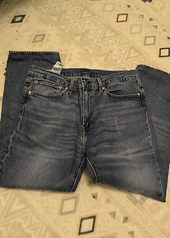 Levis Koyu Mavi Denim Jean