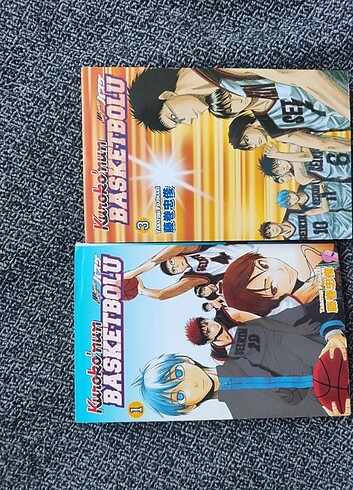 Kuroko'nun Basketbolu / Kuroko No Basket 1 ve 3. Cilt ilk basım 