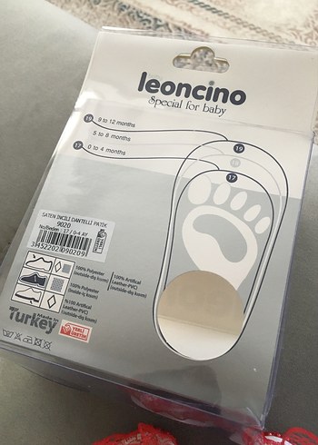 Kız Çocuk Kırmızı Dantel Detaylı Özel Ayakkabı - Görsel 3