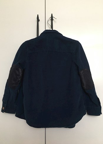 Erkek Çocuk Lacivert Denim Gömlek - Görsel 3