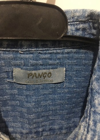 Erkek Çocuk Mavi Kot Gömlek - Görsel 3