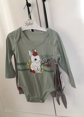 Uzun Kollu Gri yeşil zıbınlı takım - Görsel 3