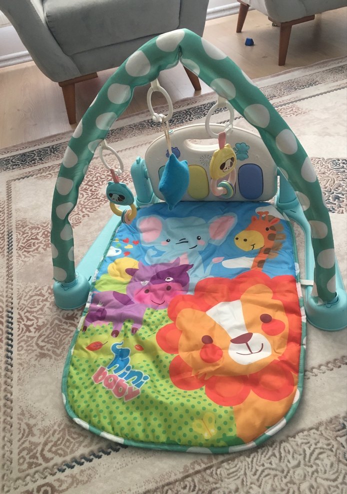 Piyonalı bebek oyun halısı - Görsel 2