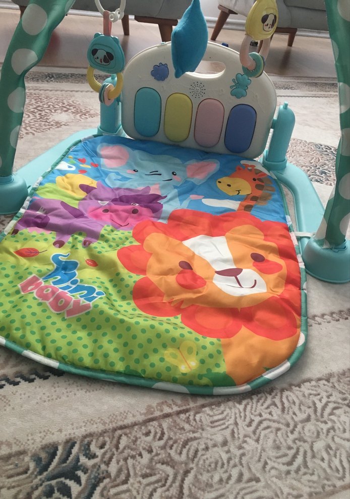 Piyonalı bebek oyun halısı - Görsel 3