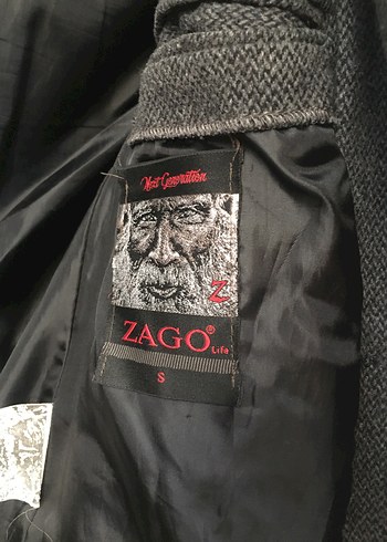 Düğmeli Gri Yün Midi Erkek Kaban - Görsel 2