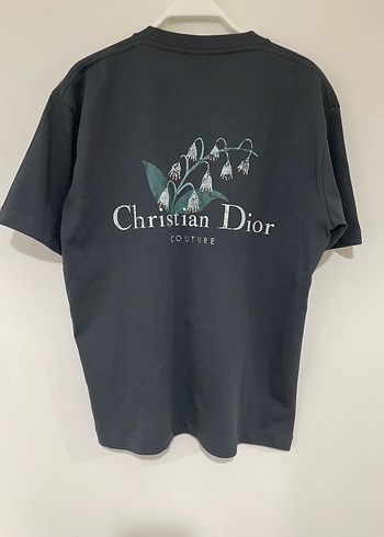 tek beden Beden siyah Renk Christian Dior Siyah Oversize Tişört