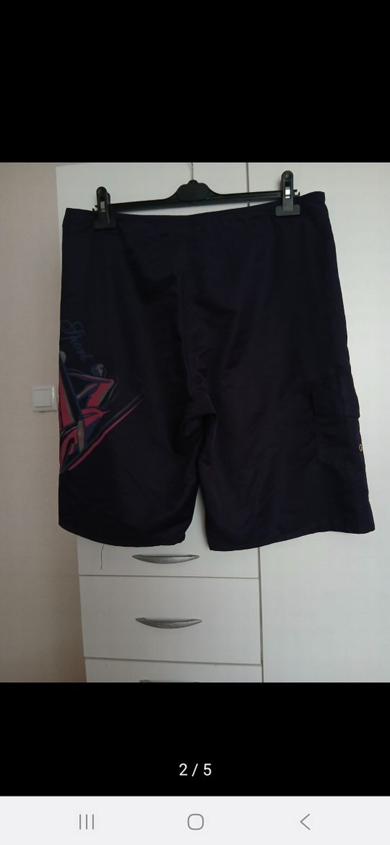 Siyah Erkek Mini Yüzme Şortu - Görsel 4