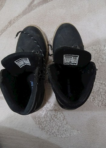 Siyah Bağcıklı Erkek Street Style Bot - Görsel 4