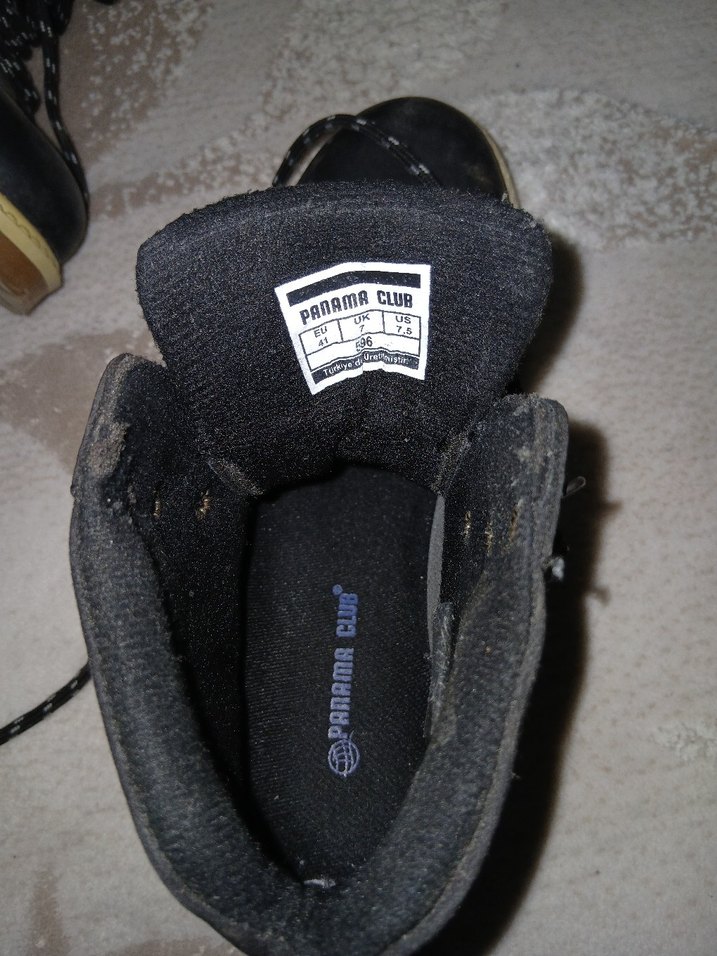 Siyah Bağcıklı Erkek Street Style Bot - Görsel 5