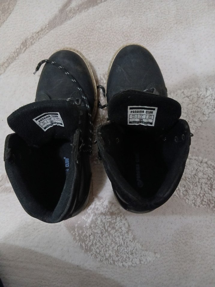 Siyah Bağcıklı Erkek Street Style Bot - Görsel 4