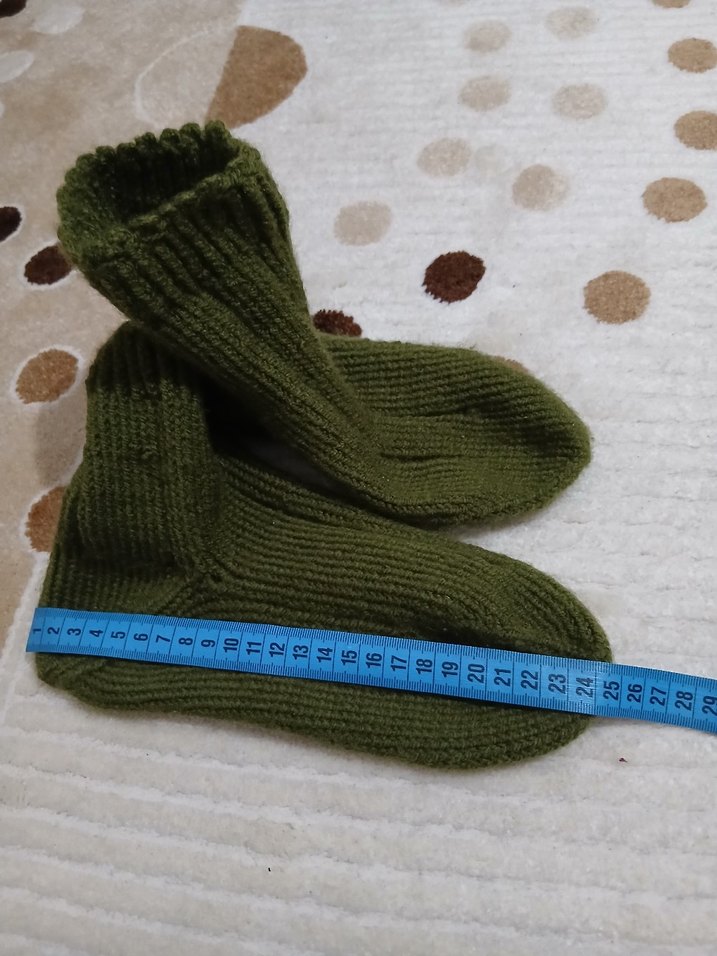 bayan örgü çorap - Görsel 2