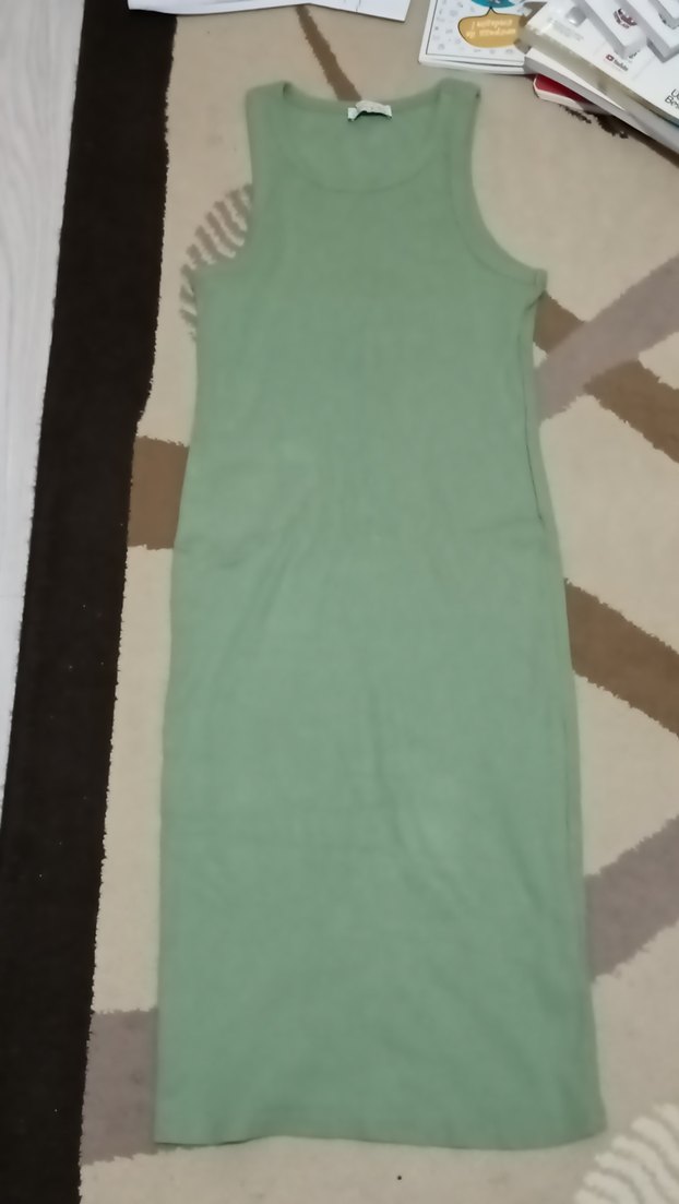 DeFacto Mint Yeşili Elbise - Görsel 2