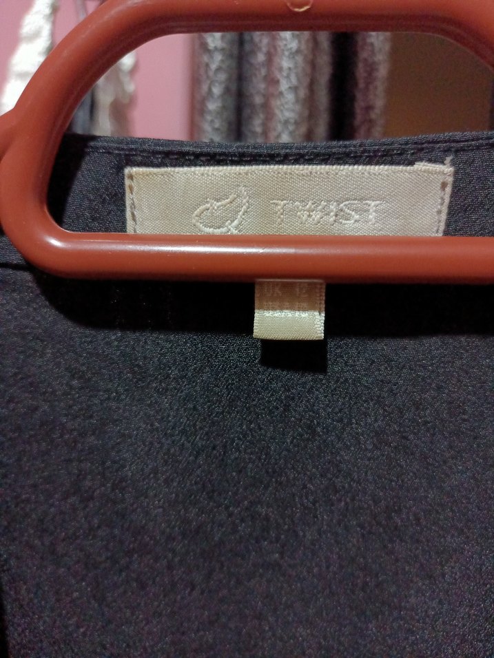 Twıst Gabardin Düğmeli Siyah Kadın Yelek - Görsel 2