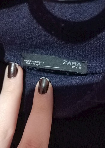 Zara Nakış Detaylı Yumuşak Kazak/Bady - Görsel 2