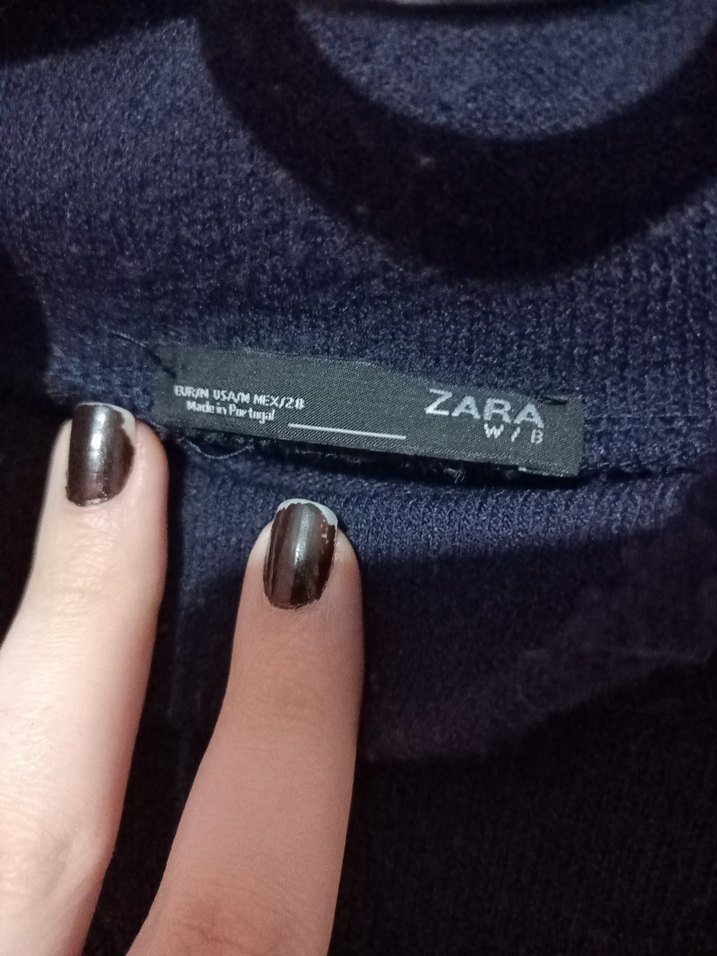 Zara Nakış Detaylı Yumuşak Kazak/Bady - Görsel 2