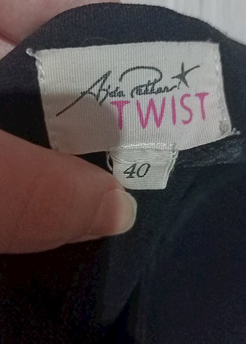 Ajda Pekkan x Twist Siyah Kadın Pantolon - Görsel 2