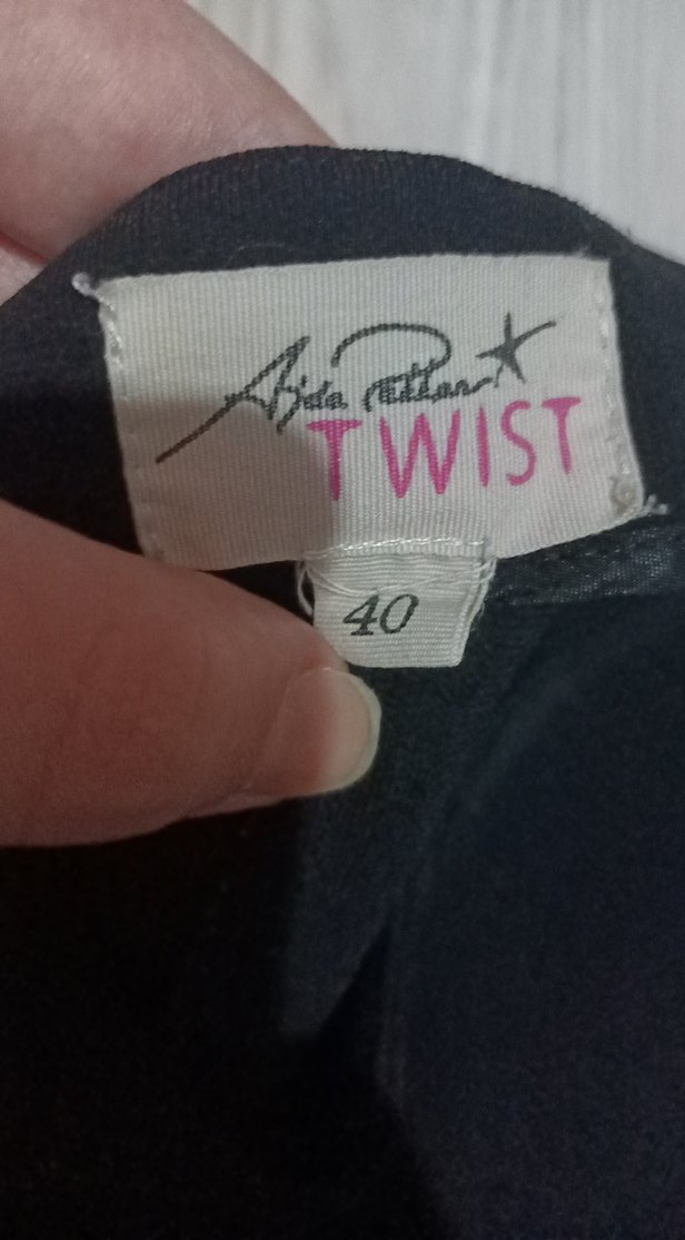 Ajda Pekkan x Twist Siyah Kadın Pantolon - Görsel 2