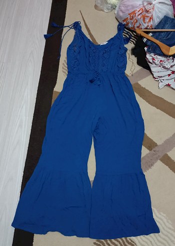 Penti Mavi Kadın Uzun Salaş Tulum - Görsel 3