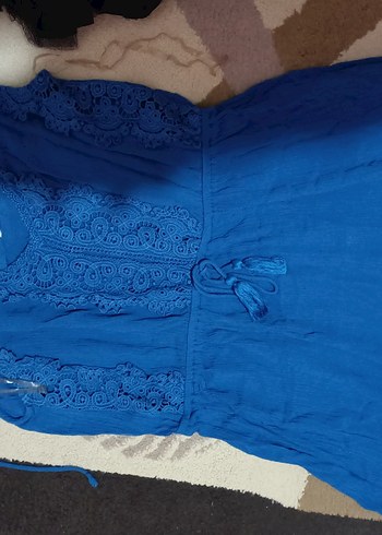 Penti Mavi Kadın Uzun Salaş Tulum - Görsel 2