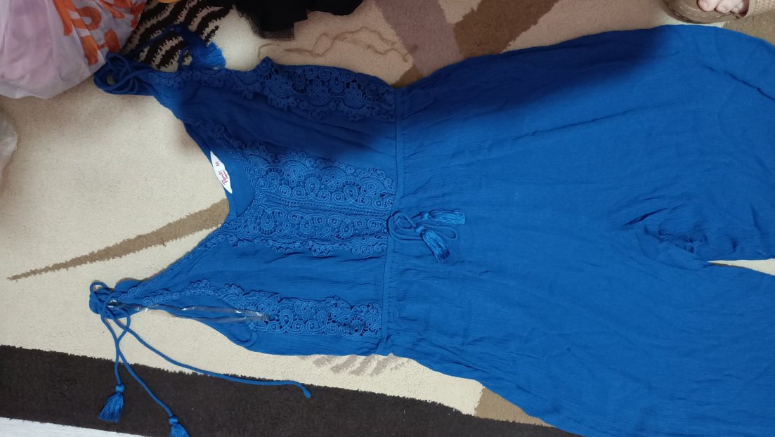 Penti Mavi Kadın Uzun Salaş Tulum - Görsel 2