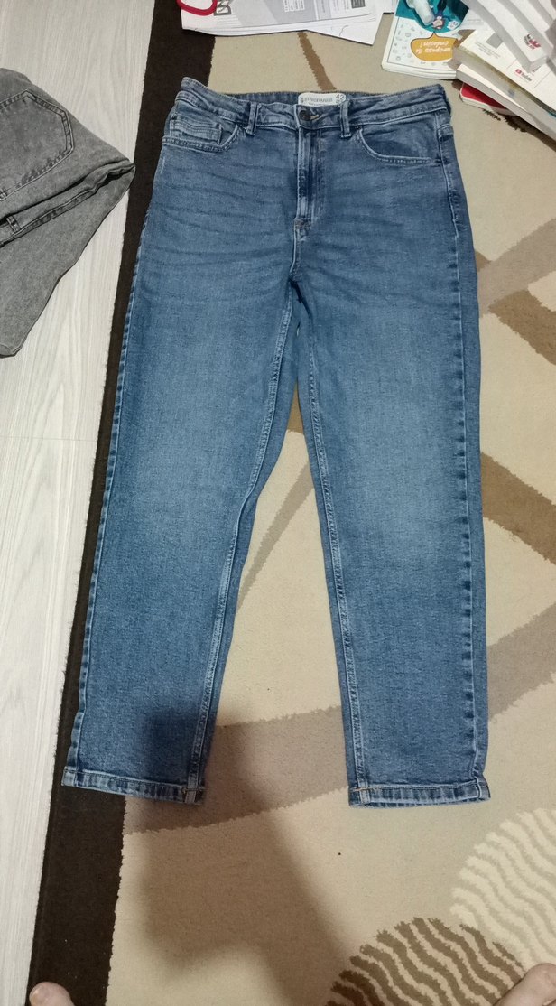 Stradivarius Mavi Kadın Jean - Görsel 3