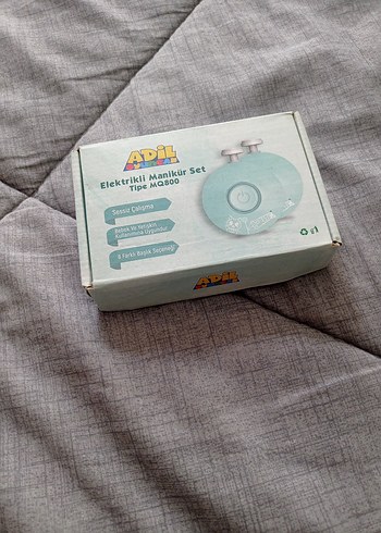 Turkuaz Renkli Bebek tırnak törpüsü - Görsel 4