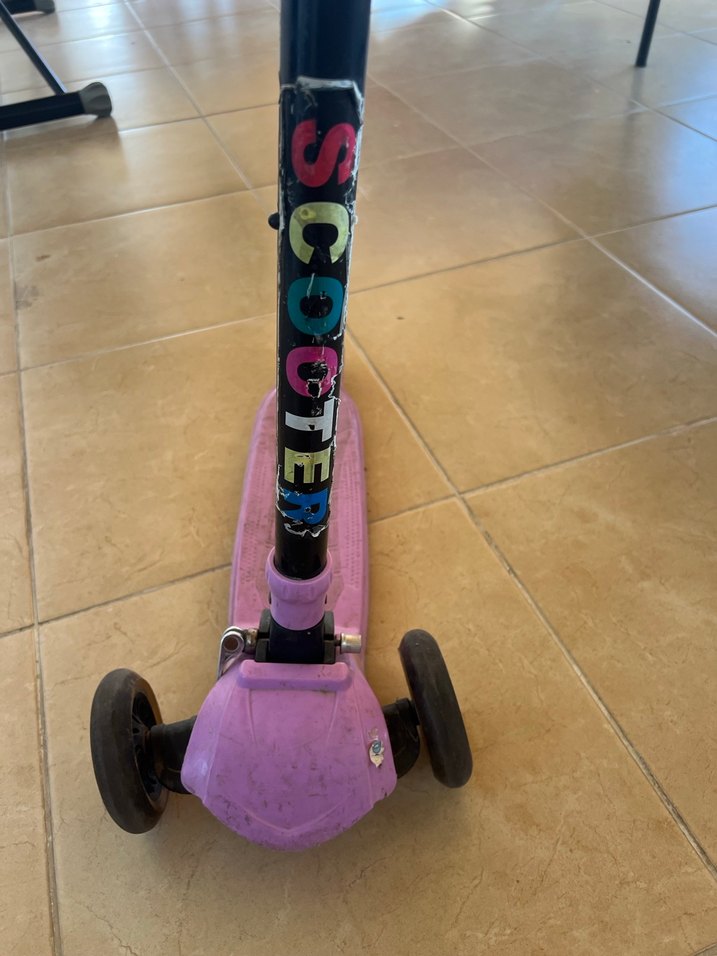 Renkli orjinal  Çocuk Scooterı - Görsel 2