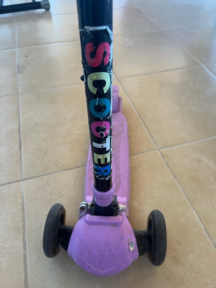 Renkli orjinal  Çocuk Scooterı - Görsel 3