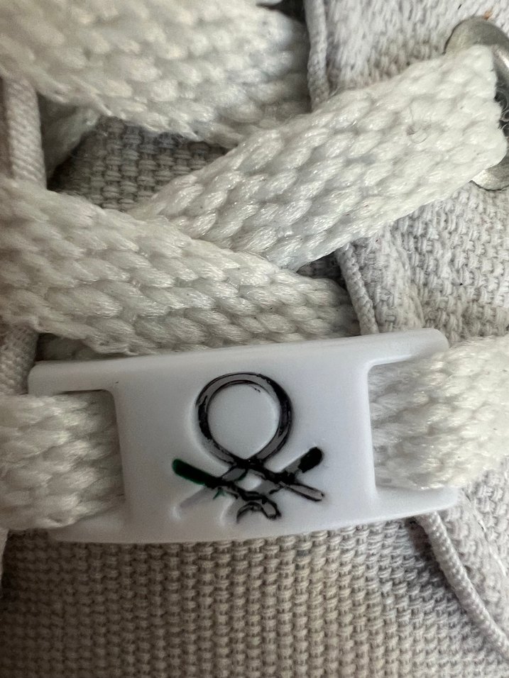 Beyaz Bağcıklı ve Cırt Cırtlı Kadın Spor Ayakkabı - Görsel 5