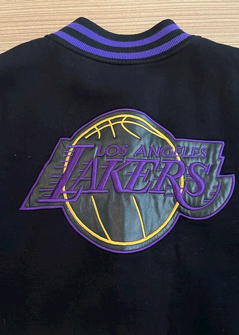 L beden Lakers baskılı basketbol ceketi - Görsel 8