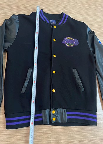 L beden Lakers baskılı basketbol ceketi - Görsel 2
