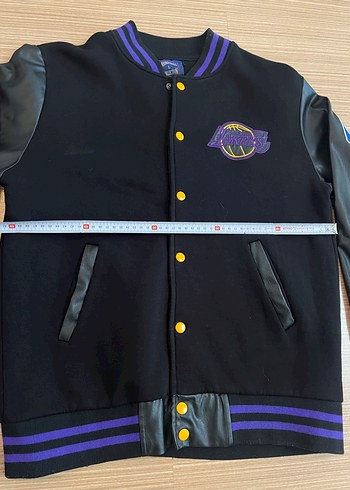 L beden Lakers baskılı basketbol ceketi - Görsel 3