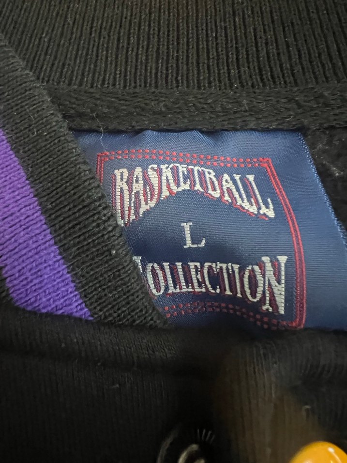 L beden Lakers baskılı basketbol ceketi - Görsel 4