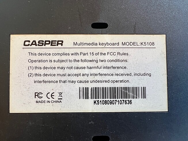 casper klavye - Görsel 5