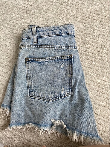 36 Beden mavi Renk Milla mini jean şort