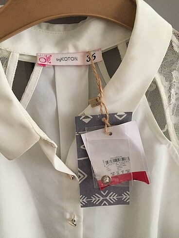 36 Beden Cotton şık bir gömlek