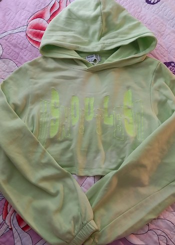 Bershka Crop Sweatshirt