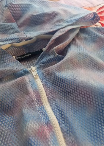 l Beden LCW Pastel Tonlu Kapüşonlu Tie-Dye Ceket