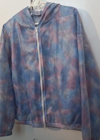 LCW Pastel Tonlu Kapüşonlu Tie-Dye Ceket