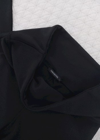 Siyah İspanyol Paça Tayt - Görsel 2