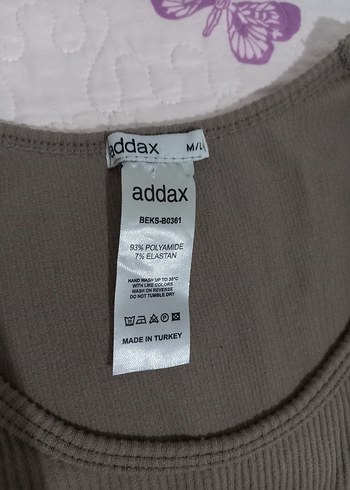 Addax Viral Crop Bluz - Görsel 3