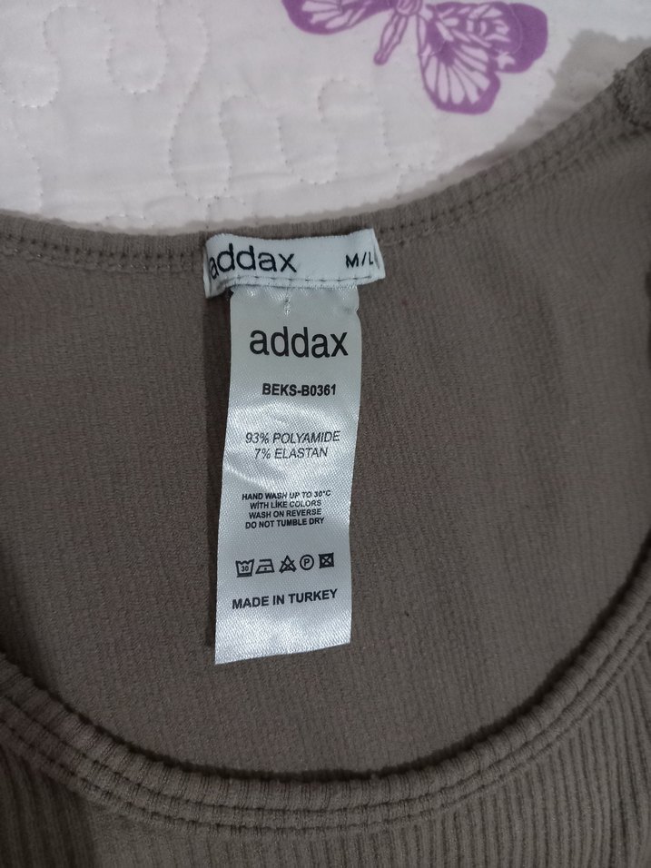 Addax Viral Crop Bluz - Görsel 3